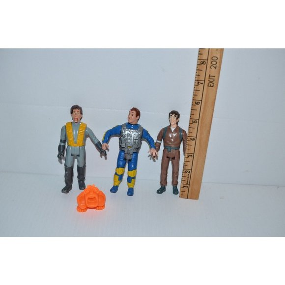 Peter Venkman Fright Vtg Ghostbusters Action Figure 1984 Orange Ghost Ecto Ray - Picture 7 of 8